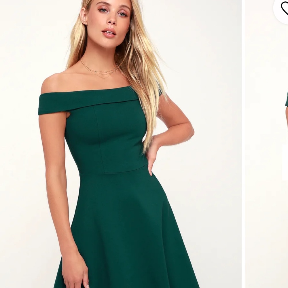 Lulu’s skater dress maroon